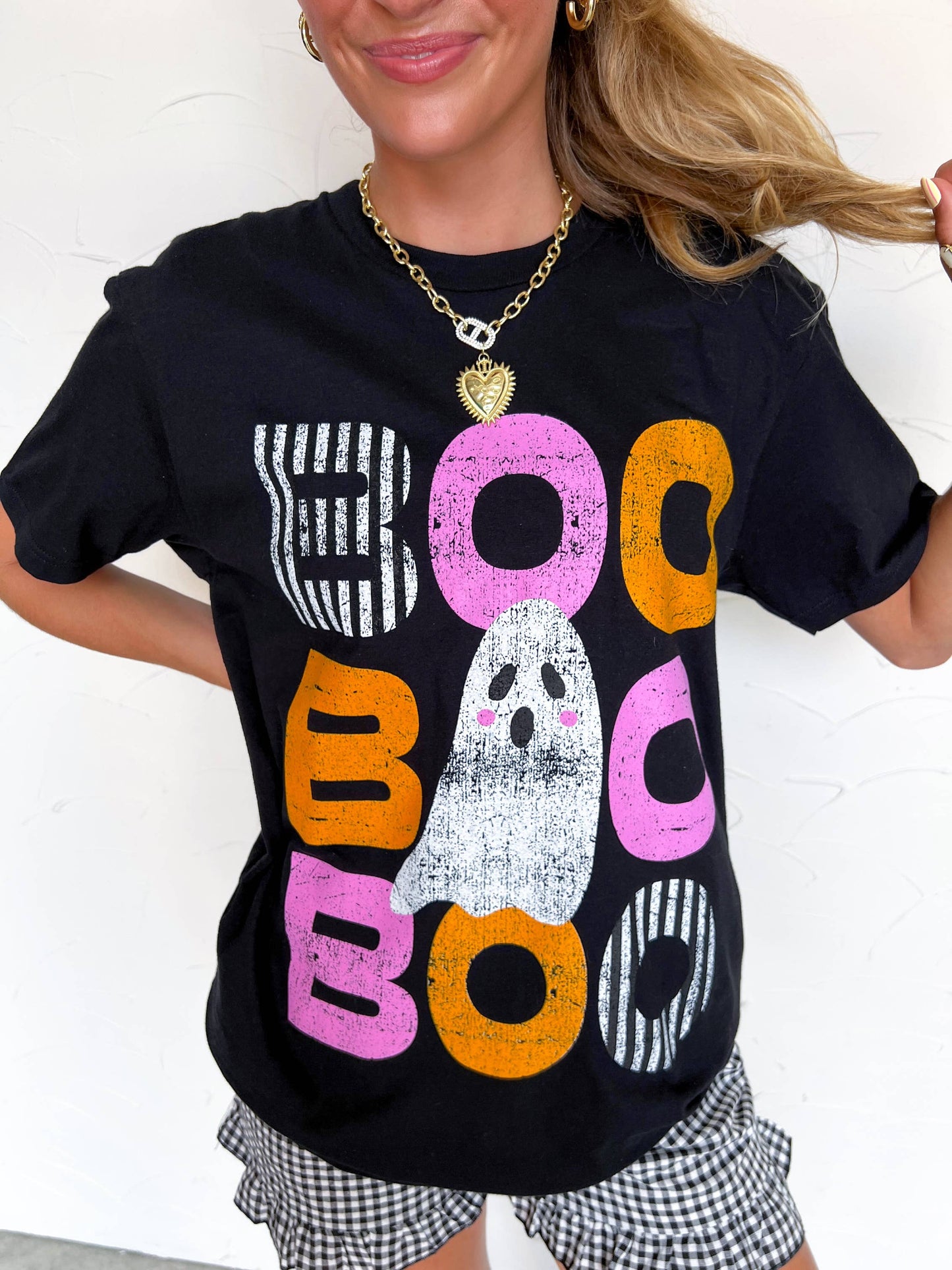 Boo Stacked Tee