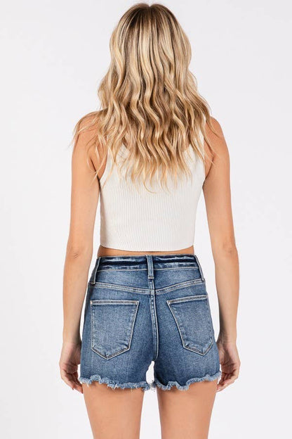Petra HIGH RISE PATCHED SHORTS