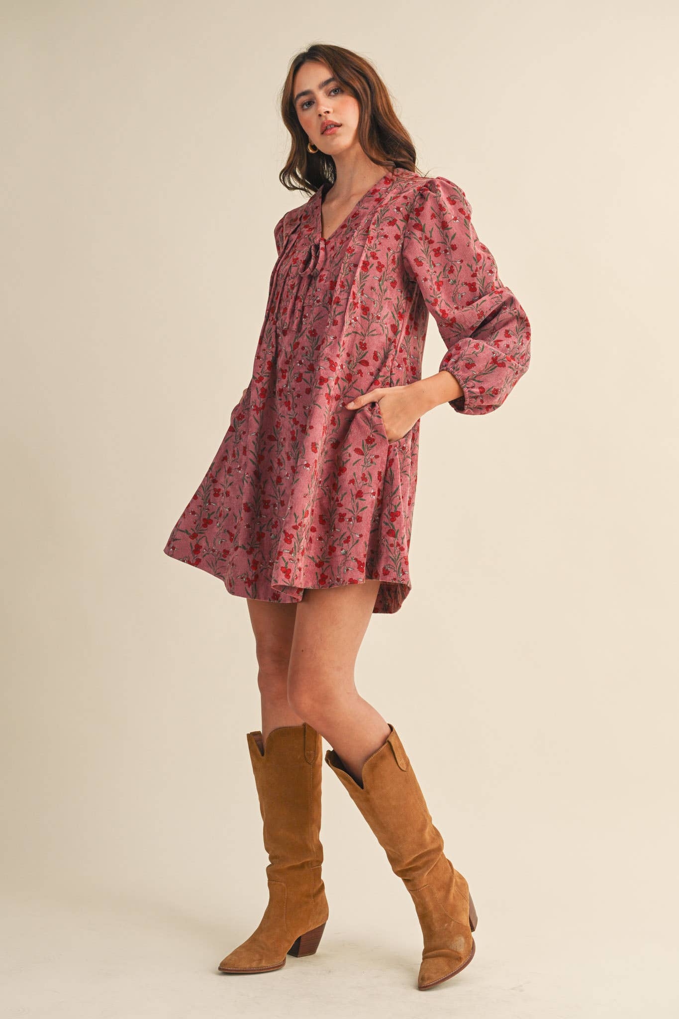 Floral Mini Dress