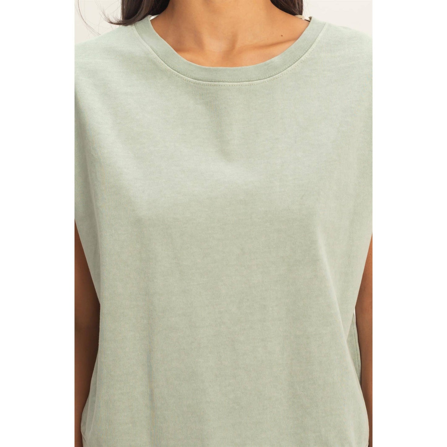 Sleeveless Shorts Set