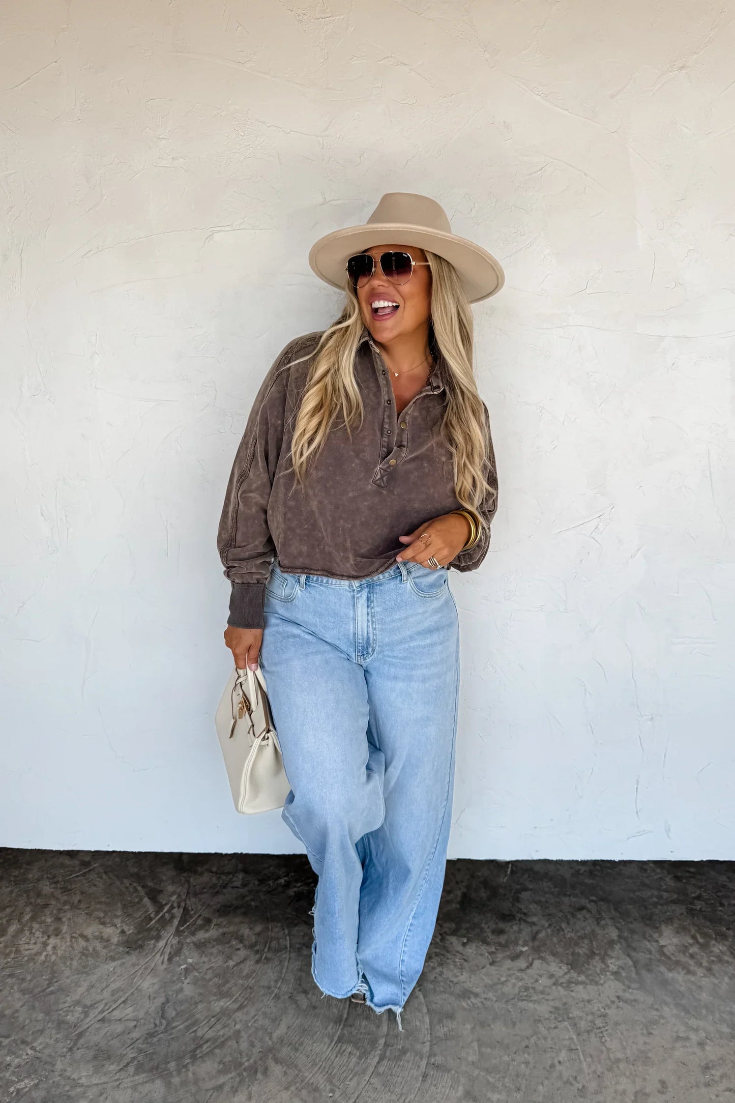 Quincy Wide Leg Jeans