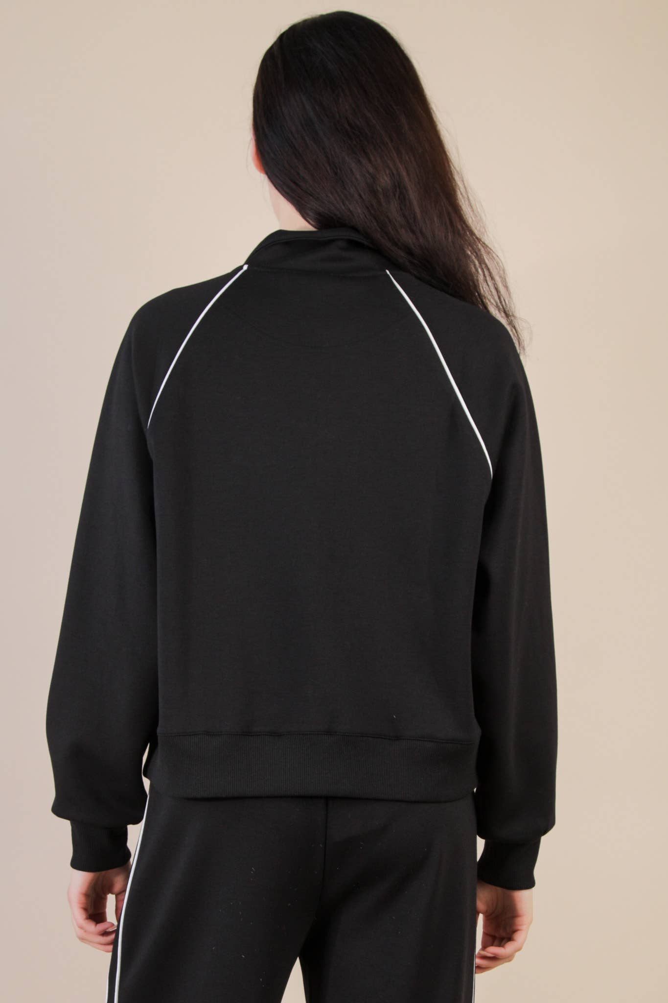 Half Zip Scuba Pullover