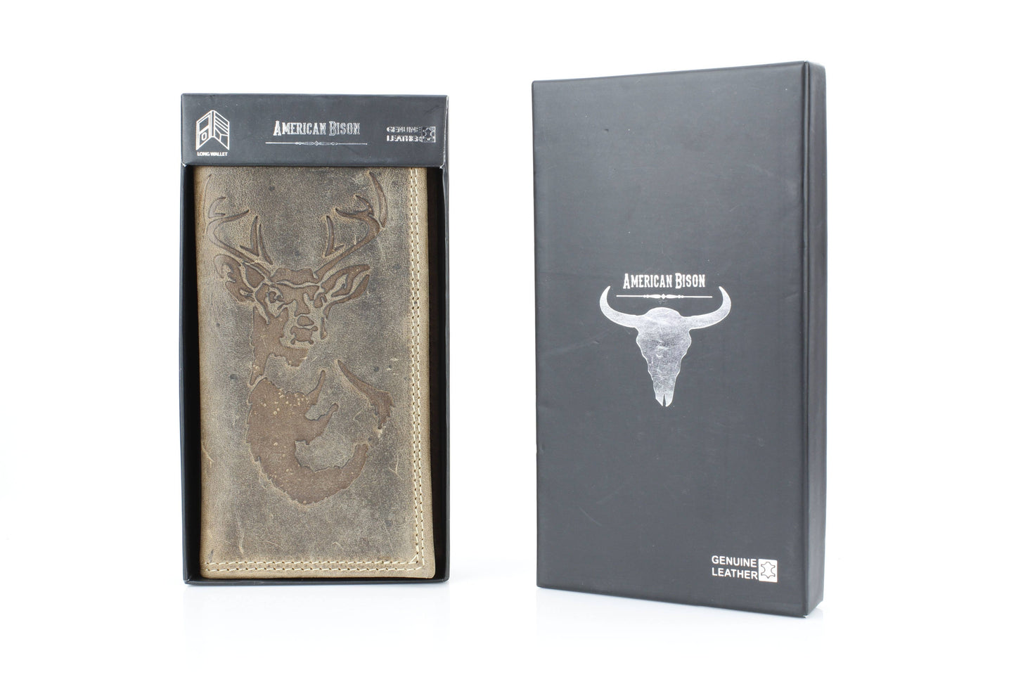 Men’s Rodeo Wallet with Deer Emboss ABMWVT 07