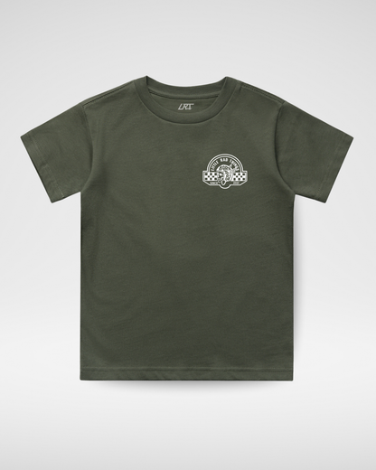 TIL DEATH DO WE RIDE TEE - OLIVE