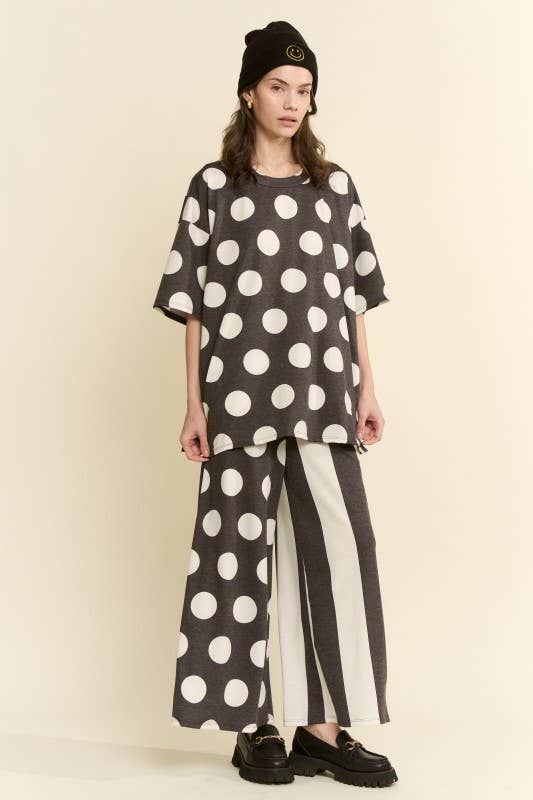 POLKA DOT & STRIPE SET