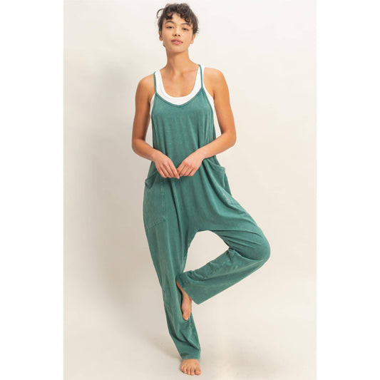 Mineral Wash Jumpsuit