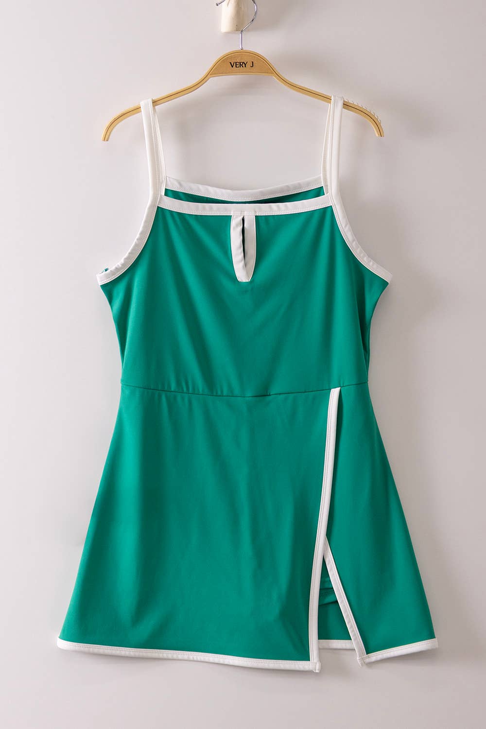 Front Slit Activewear Dress