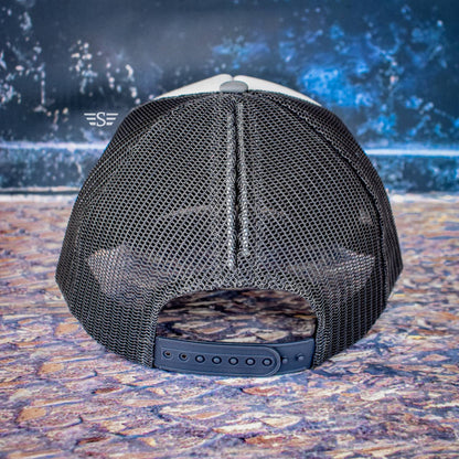 Tri Color Mesh Trucker Cap