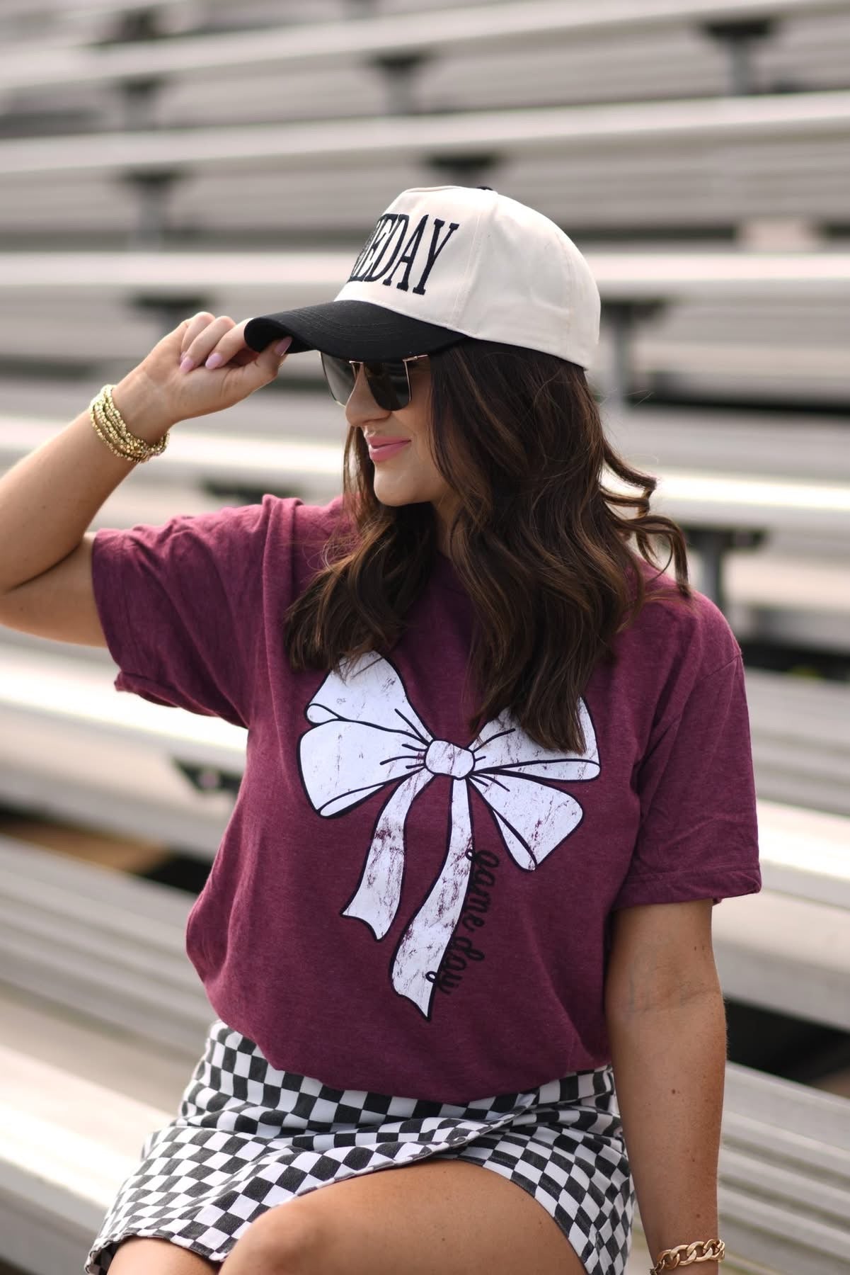 Game Day Bow Tee