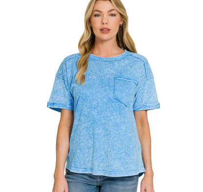 Washed Relaxed Fit Tee