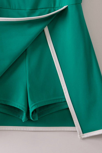Front Slit Activewear Dress