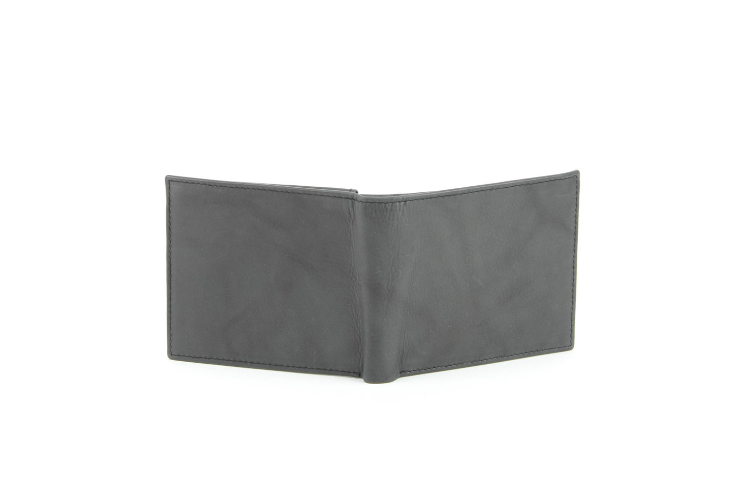 Bi-Fold Leather Wallet with Top Flap 15714