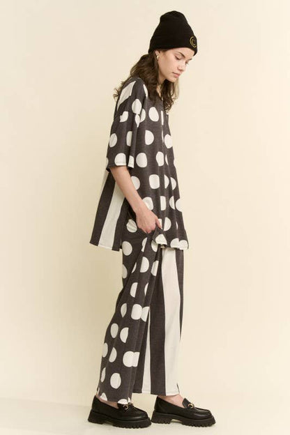 POLKA DOT & STRIPE SET