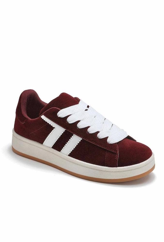 Maroon Sneakers