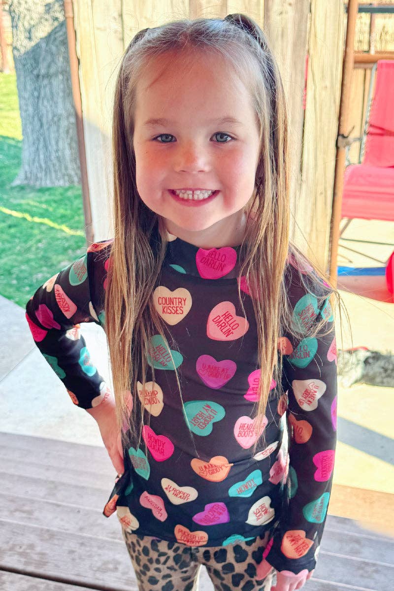 Sweetheart Mesh Top - KIDS