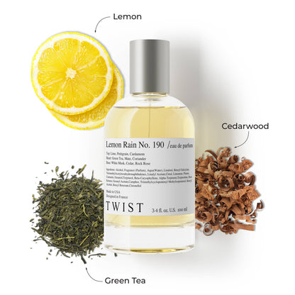 Lemon Rain No. 190 - Inspired by R. Under the Lemon Tree