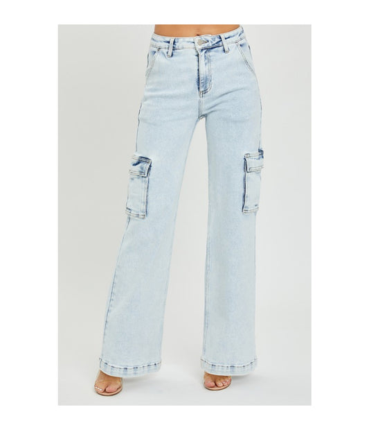 RISEN Cargo - Light Acid Wash