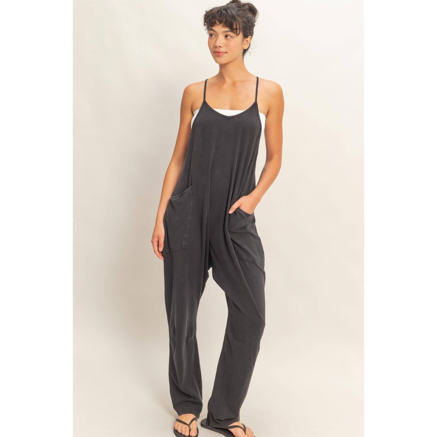 Mineral Wash Jumpsuit