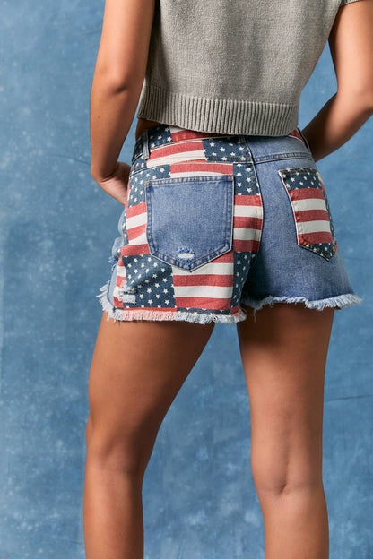 LOW-RISE MICRO SHORTS