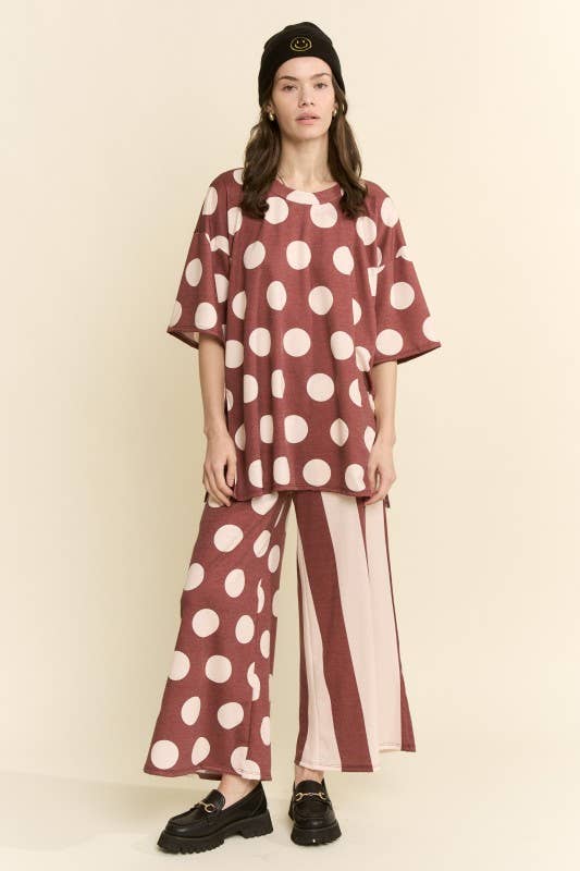 POLKA DOT & STRIPE SET