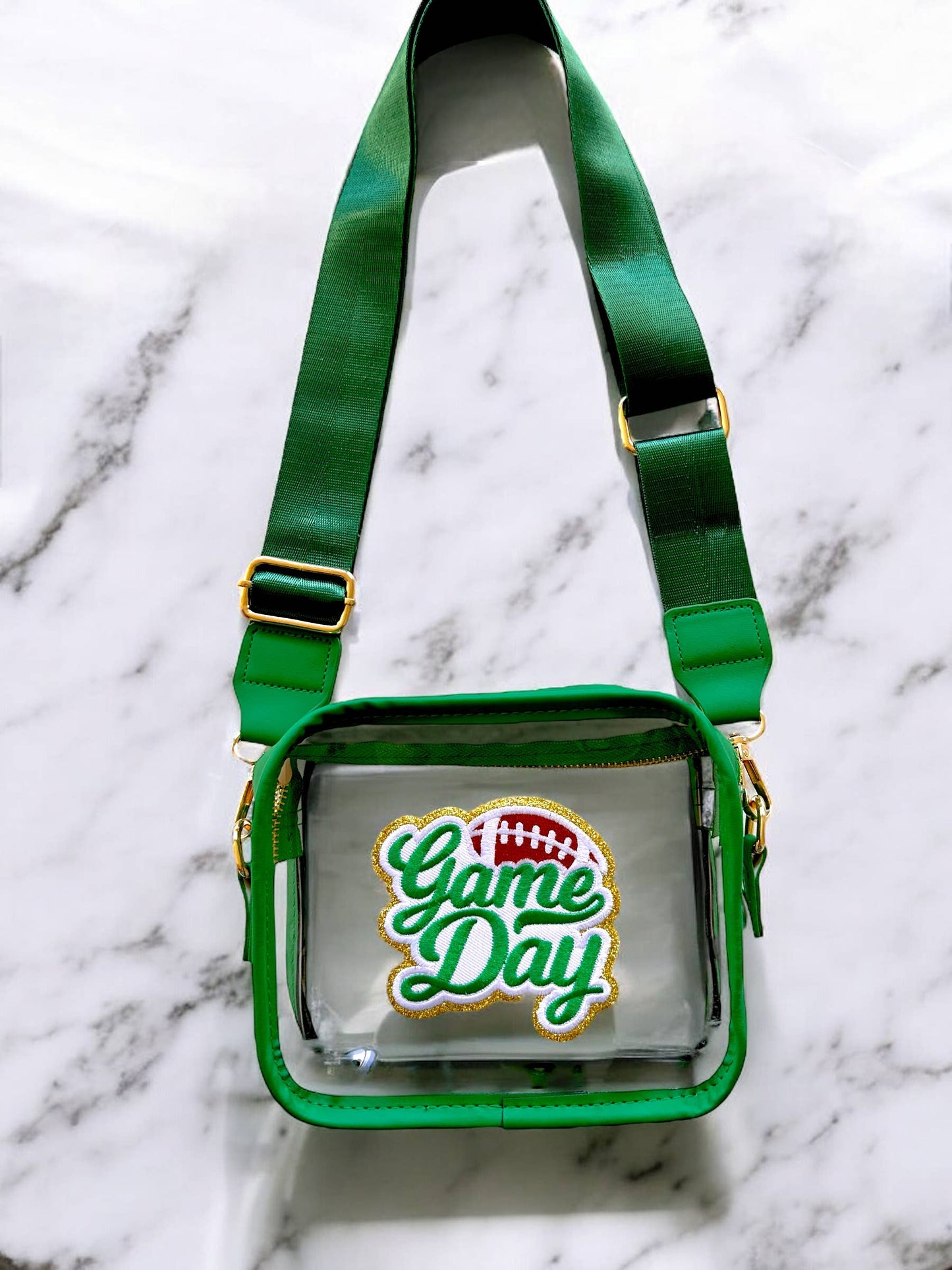 Football Stadium Purse - Game Day Bag- Approved Stadium Bag