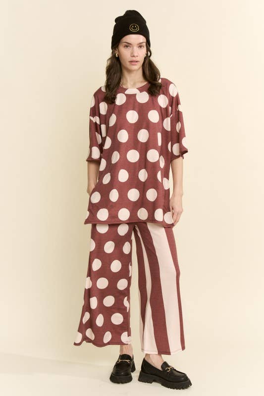 POLKA DOT & STRIPE SET