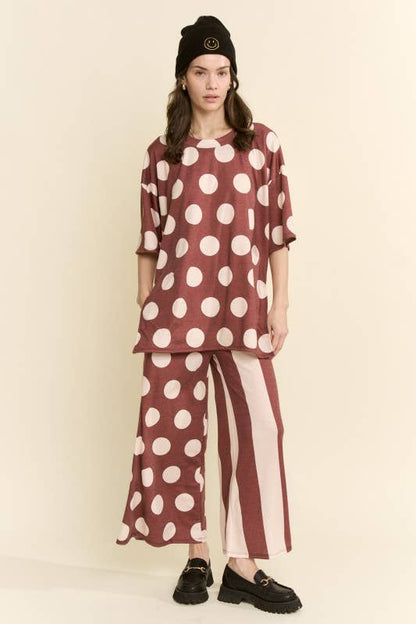 POLKA DOT & STRIPE SET