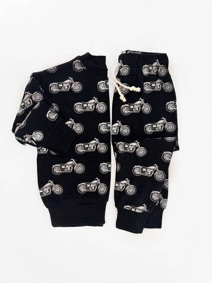 Jogger Set | Born to Ride Black