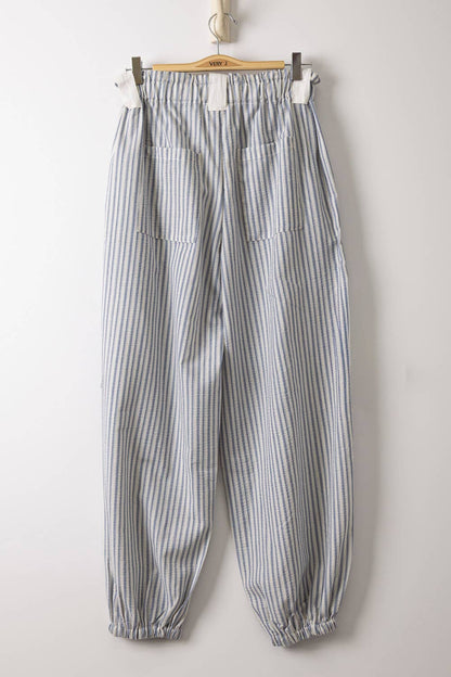 Bow Stripe Woven Pants
