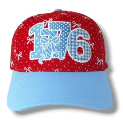 1776 USA Patchwork Hat