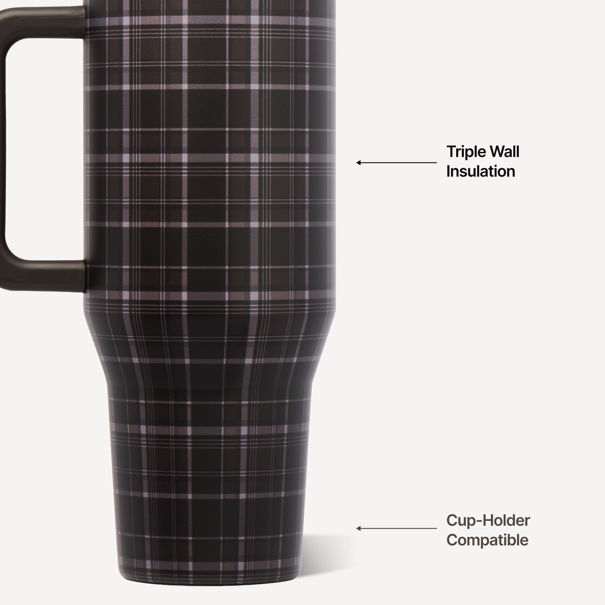 Flannel HydroJug 32 oz Traveler Tumbler