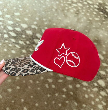 Play Ball Leopard Hat