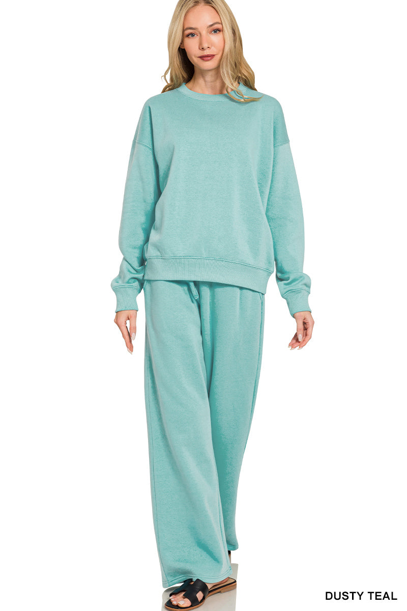 Fleece Sweatpants Set