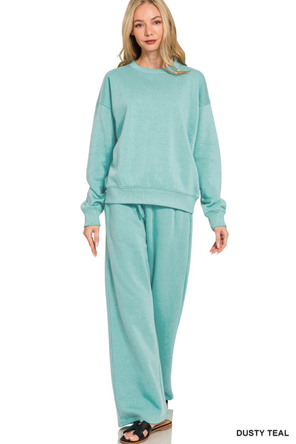 Fleece Sweatpants Set