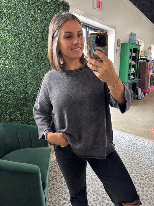 Addison Crop Sweater