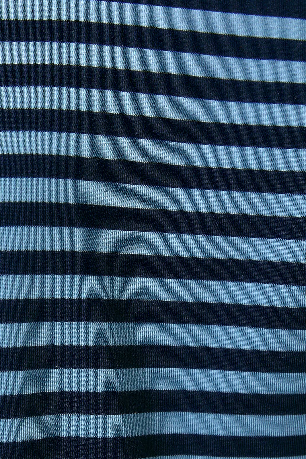 SHORT SLEEVE ROUND NECK OVERSIZED STRIPE T-SHIRT