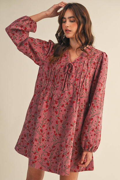 Floral Mini Dress
