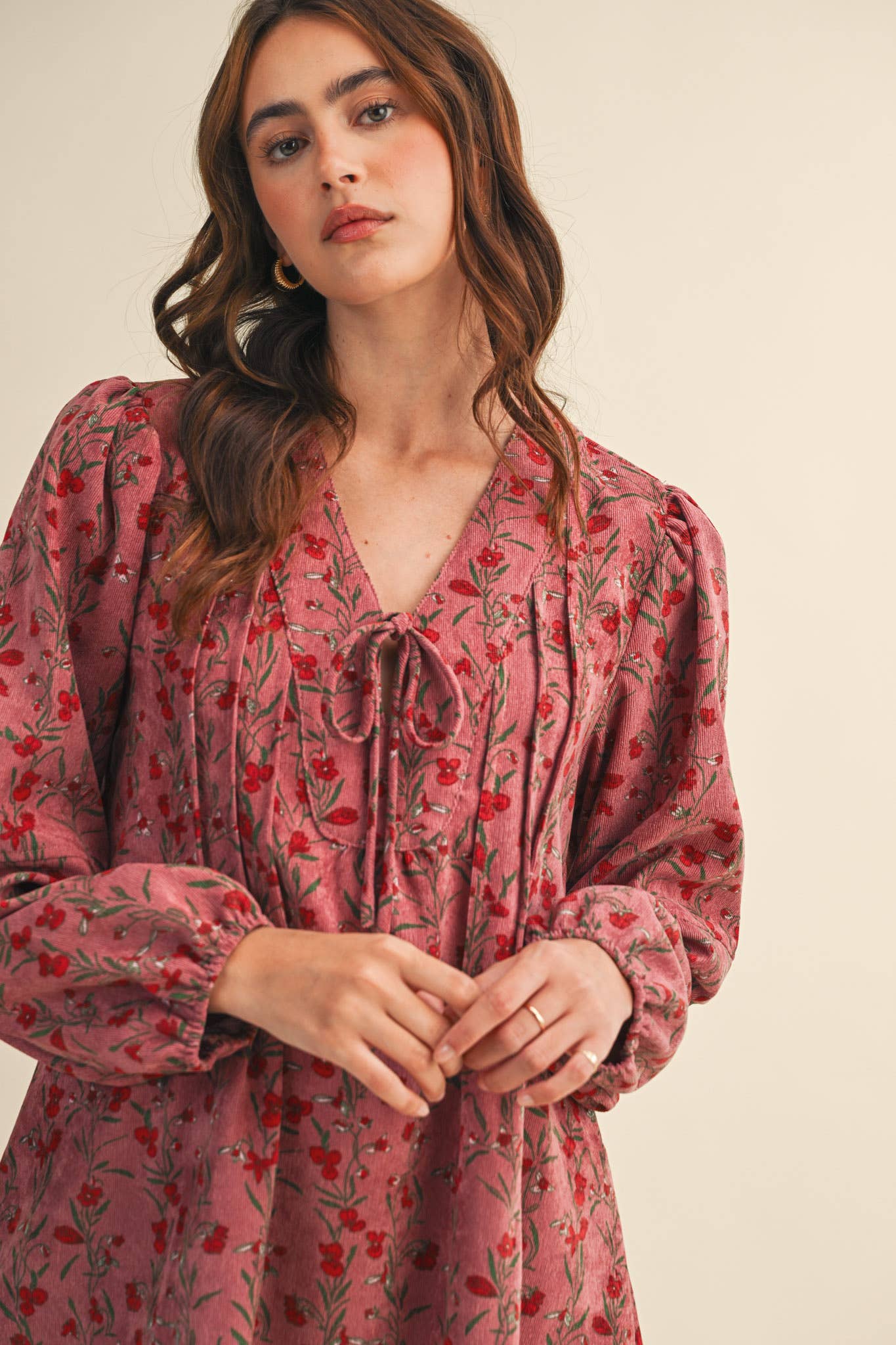 Floral Mini Dress