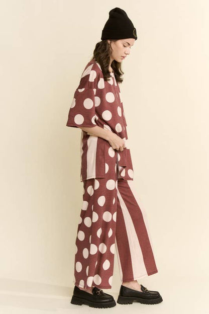 POLKA DOT & STRIPE SET