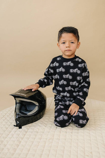 Jogger Set | Born to Ride Black