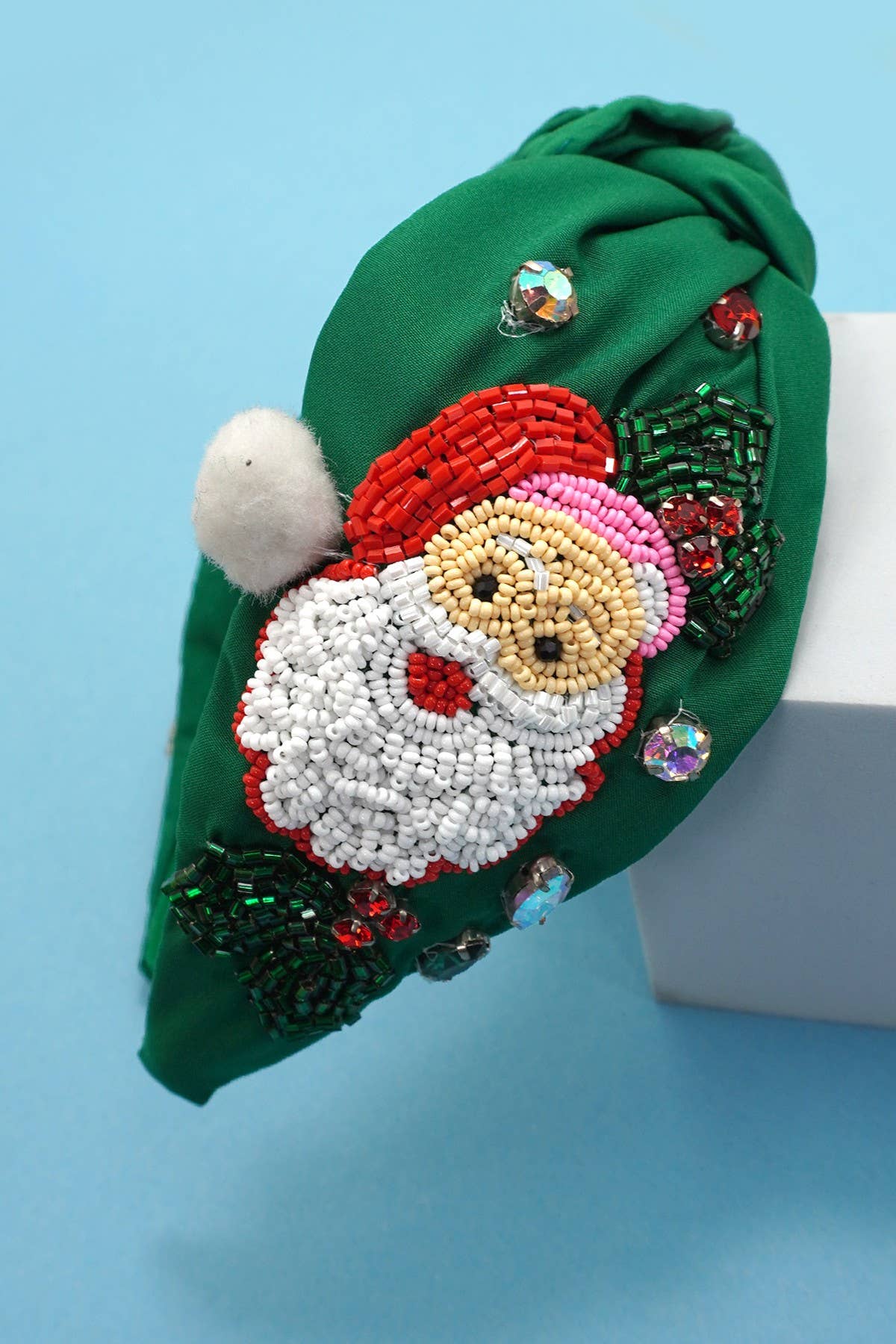 Santa Beaded Headband