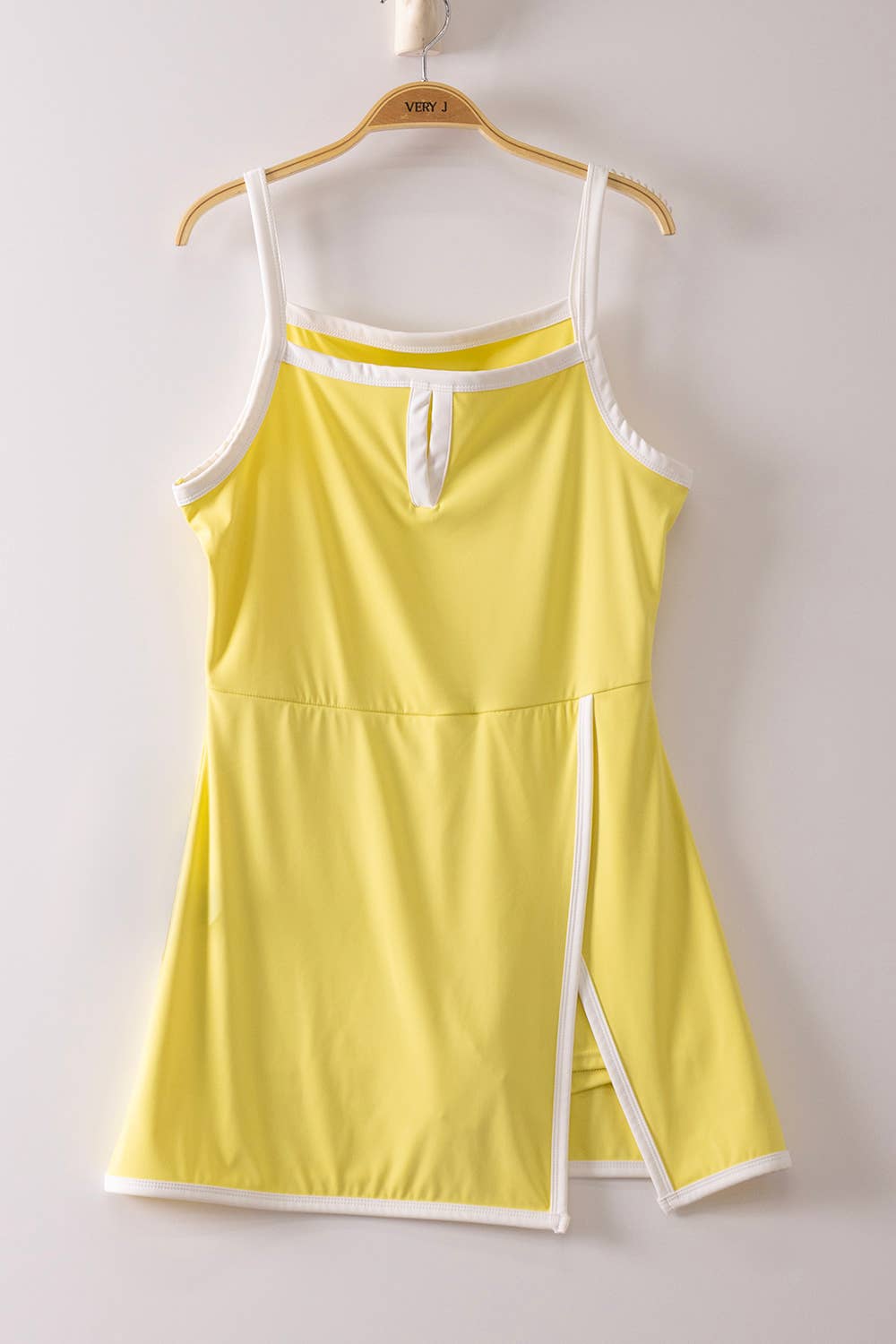 Front Slit Activewear Dress