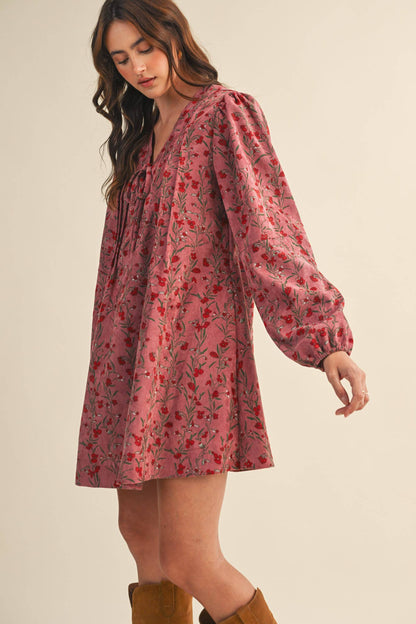 Floral Mini Dress