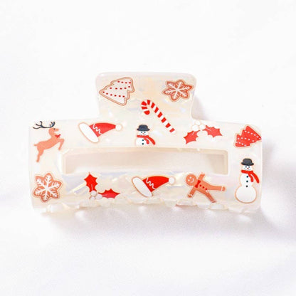 Christmas Hair Claw