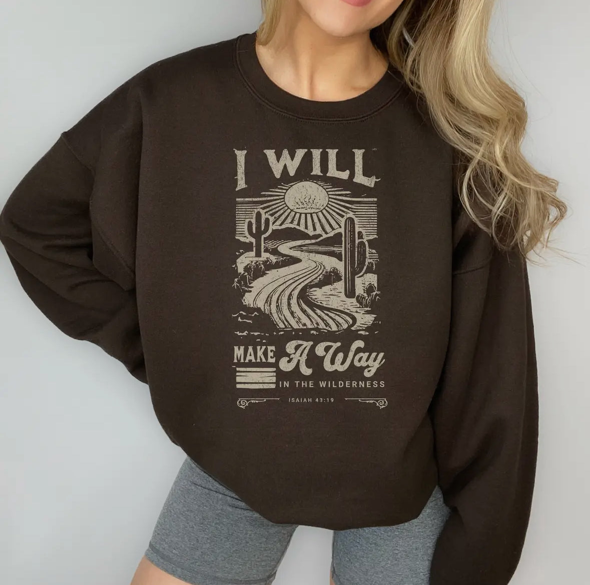 I Will Make A Way crewneck sweatshirt