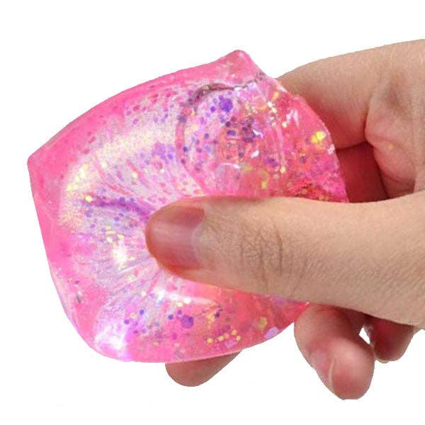 Sugah-Mals™ Glitter Sugar Cube Squishy Stress Ball