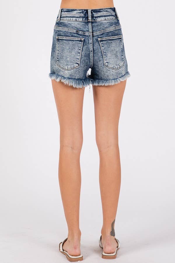 Petra HIGH RISE DESTROYED SHORTS