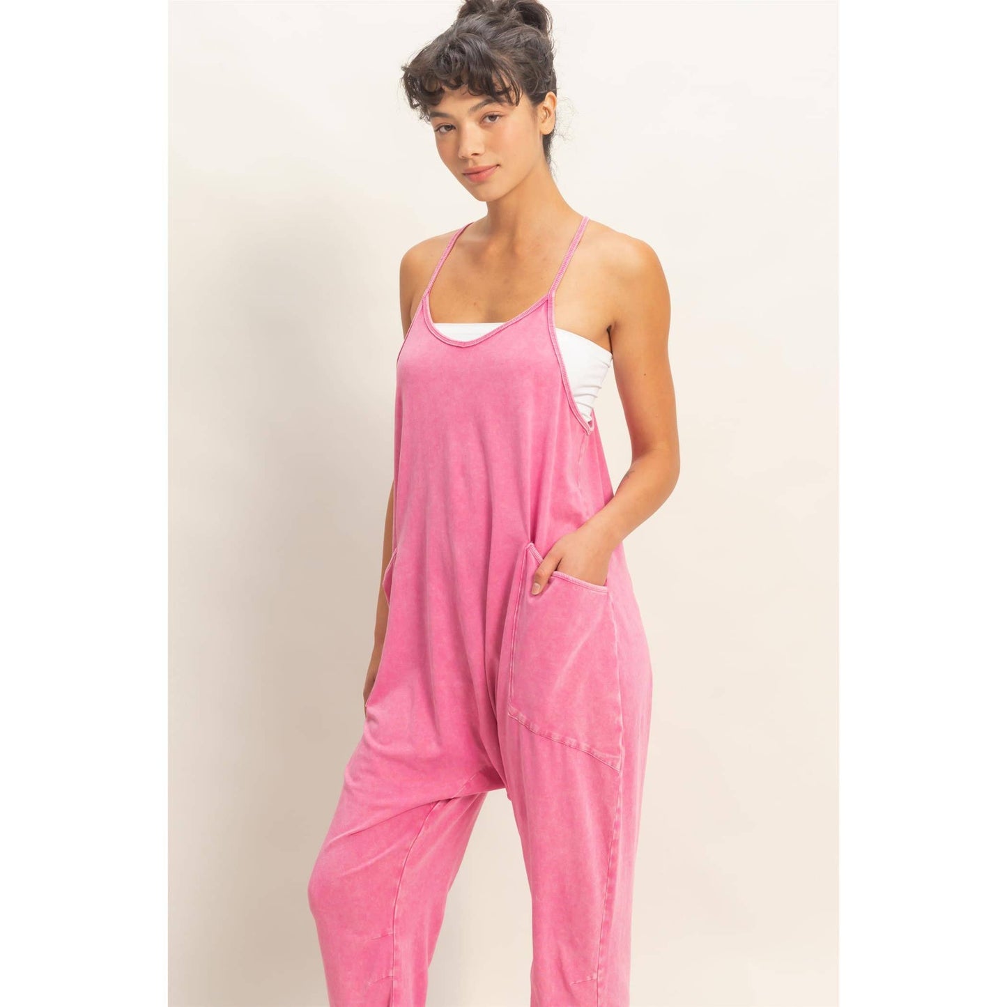 Mineral Wash Jumpsuit