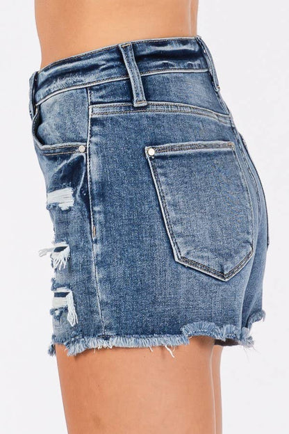 Petra HIGH RISE PATCHED SHORTS