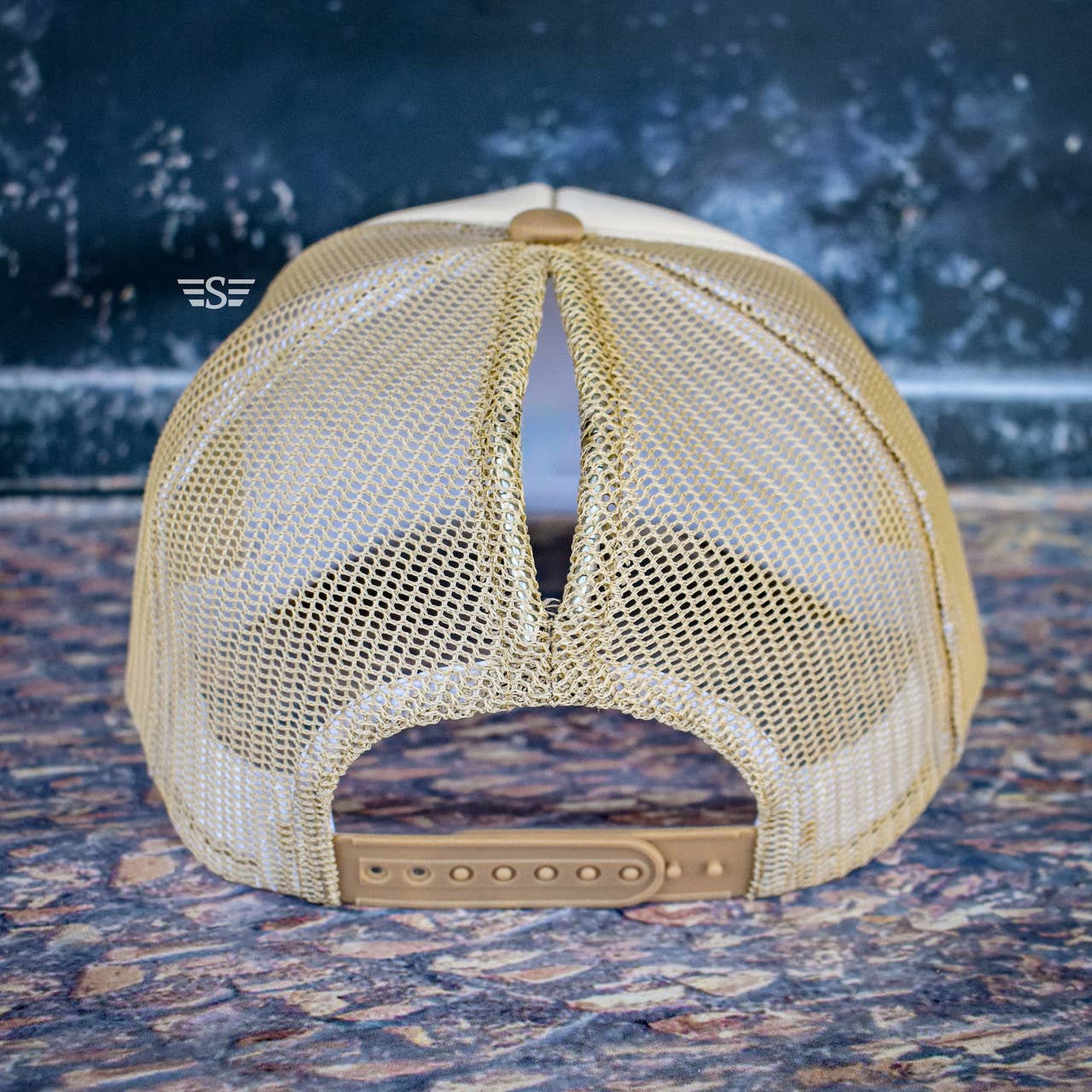 Tri Color Mesh Trucker Cap